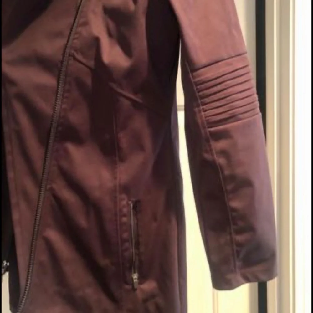 Dark purple women’s size Medium lightweight jacket - Picture 5 of 6